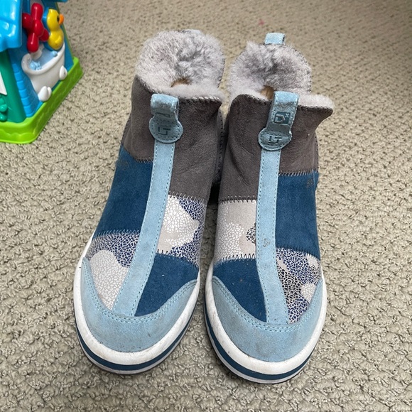 deckers x lab arctic blue/gray boot size 6.5 - Picture 2 of 3
